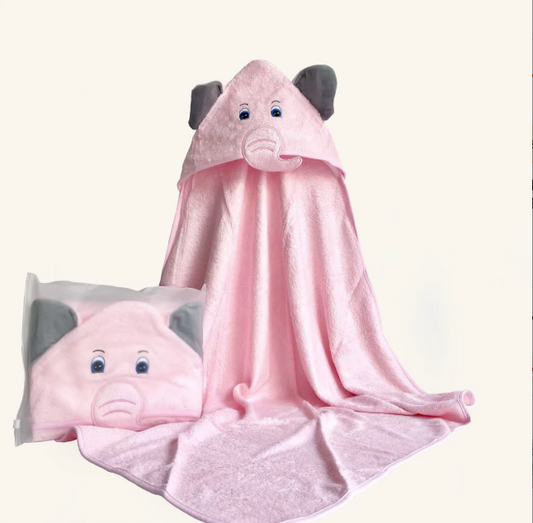 Organic Bamboo Baby Hooded