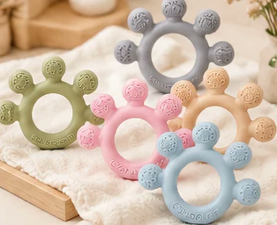 Silicone teethers